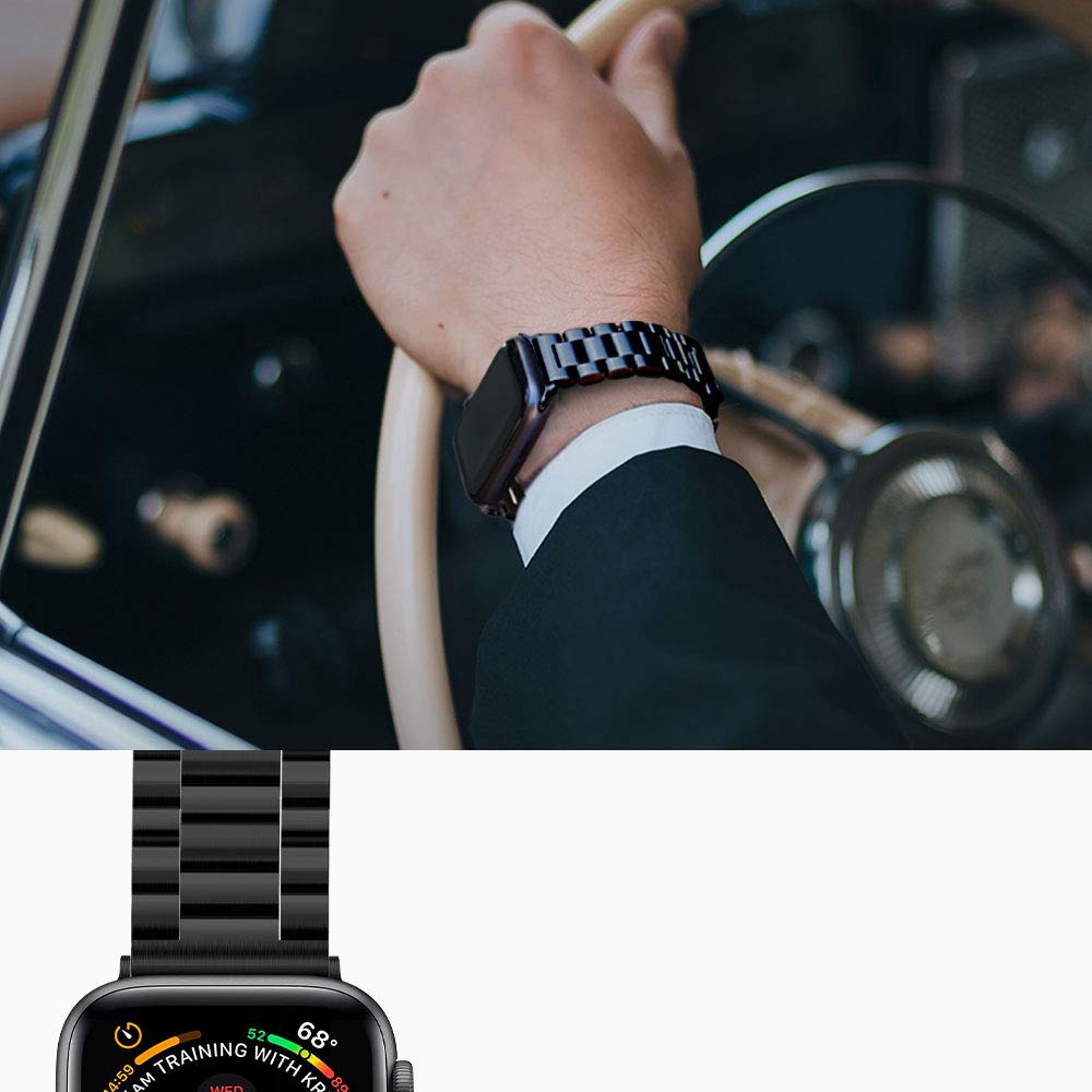Oryginalne etui od marki Spigen z serii Band Modern Fit dla Apple Watch 44 mm 4 oraz 42mm 1,2,3